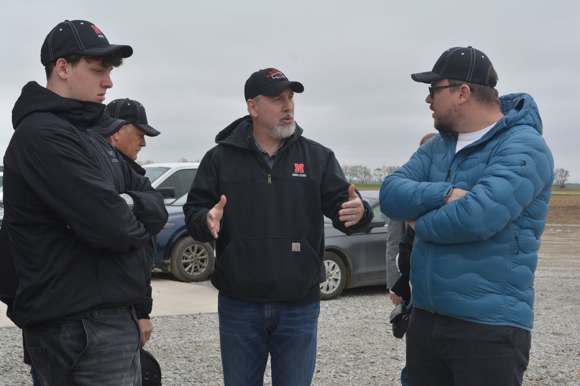 Ambiente group at feedlot barn