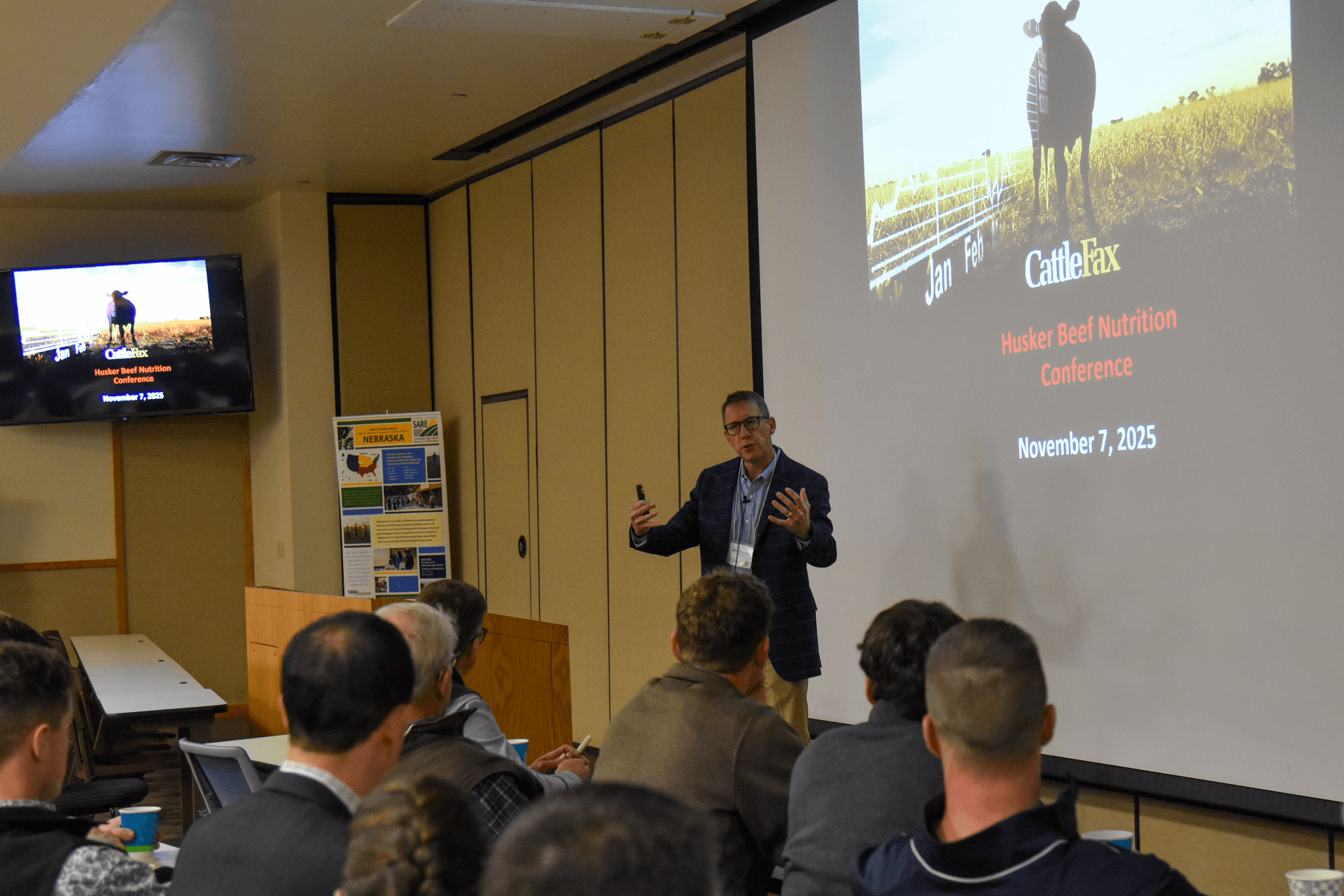 Husker beef nutrition conference cattle fax session