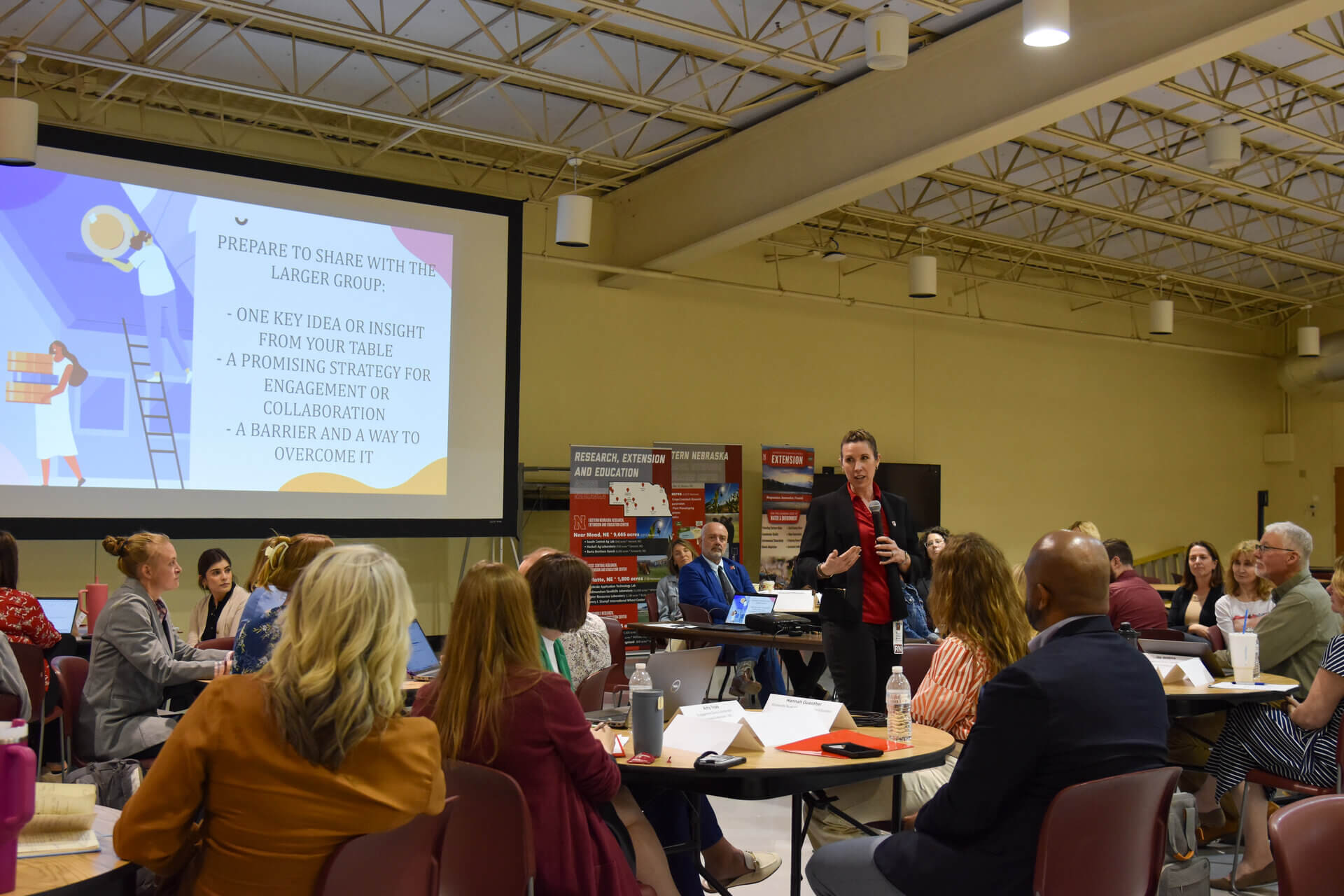 UNMC and UNL - IANR leadership group discussion and exercise