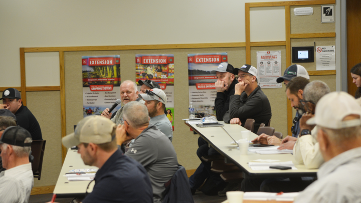 The Nebraska On-Farm Research Network (NOFRN) is a farmer-driven research program built on the idea of “by farmers, for farmers.”  The update meetings are a mix of presenting results and practical information learned along the way.