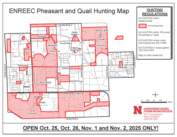 2025 ENREEC Upland Bird Hunting Map