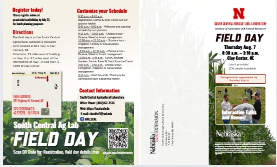 2025 SCAL Field Day brochure screenshot