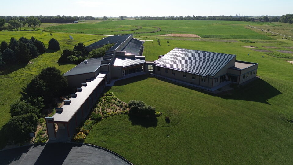 Christenson Building Drone Shot